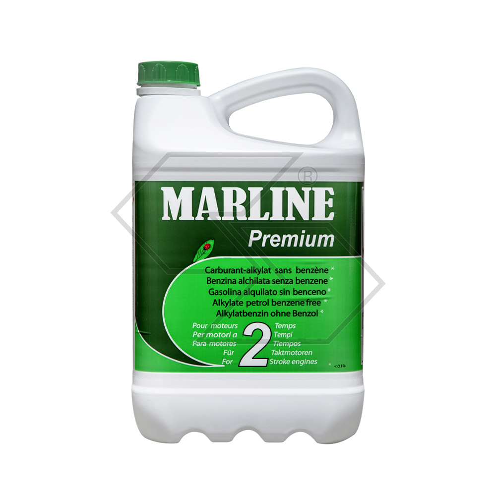 Alkylate Petrol For 2-stroke Marline Premium Engines, 5 Liters.