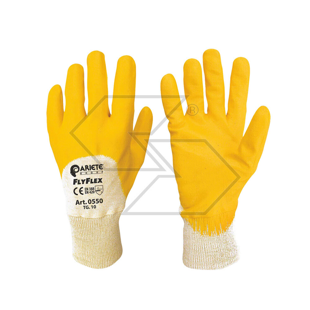 Cotton / Nitrile Gloves -paio- Tg. 8