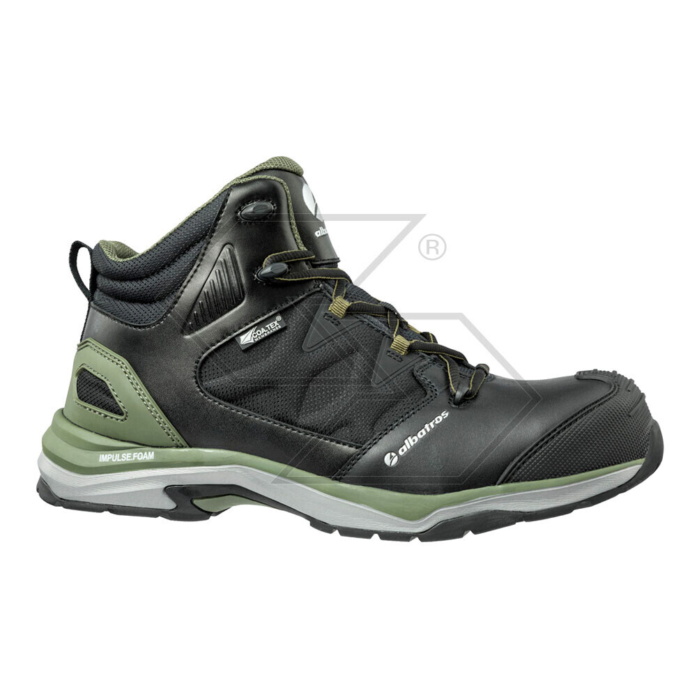 Scarpa antinfortunistica Albatros S3 ESD Ultratrail olive CTX mid - Taglia 42 Scarpa antinfortunistica Albatros S3 ESD Ultratrail olive CTX mid - Taglia 42
