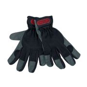 Work Glove In Leather And Stretch Fabric Oregon - Size M